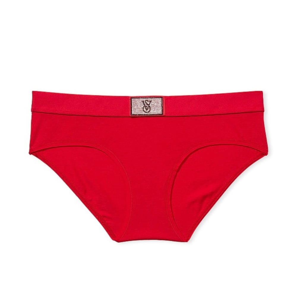 NWTS Victoria’s Secret bling LOGO hiphugger panty Sz XL